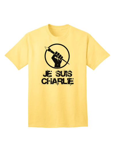 Charlie Adult T-Shirt - Show Your Support with Style-Mens T-shirts-TooLoud-Yellow-Small-Davson Sales