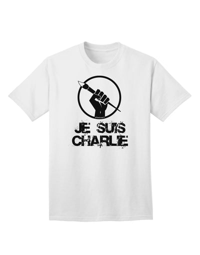 Charlie Adult T-Shirt - Show Your Support with Style-Mens T-shirts-TooLoud-White-Small-Davson Sales