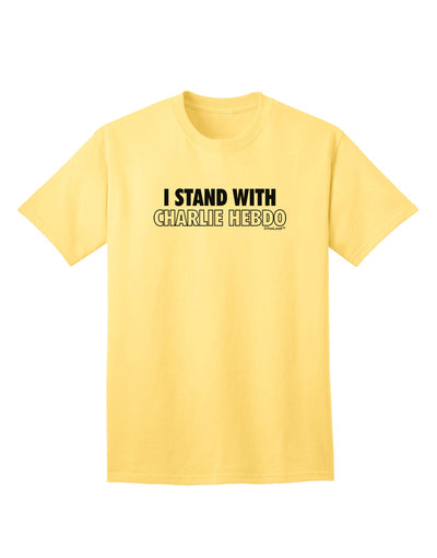 Charlie Adult T-Shirt by TooLoud - A Symbol of Solidarity in Ecommerce-Mens T-shirts-TooLoud-Yellow-Small-Davson Sales