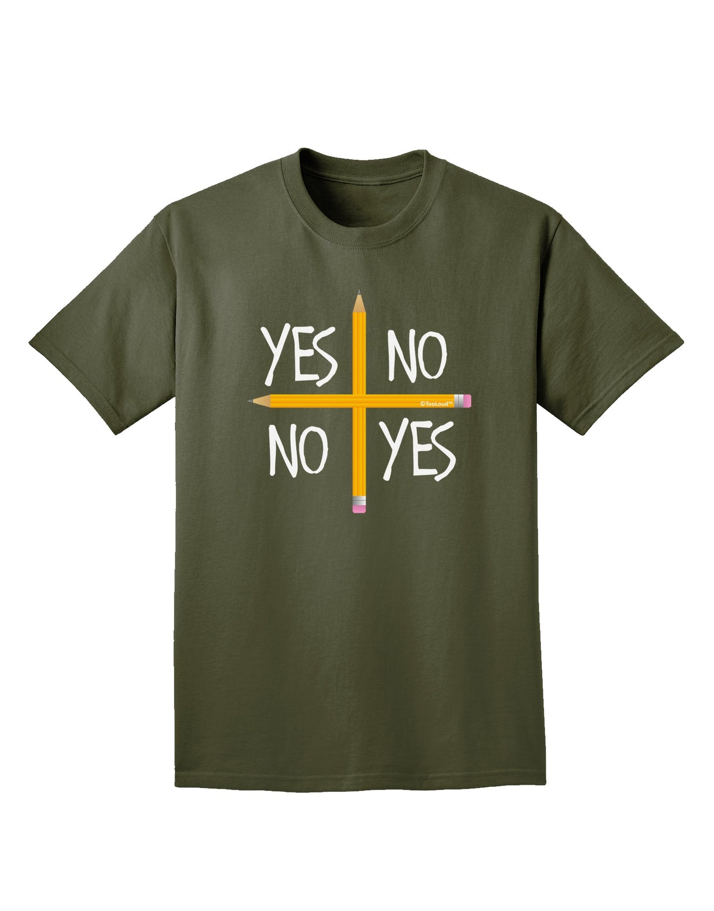 Charlie Charlie Challenge Adult Dark T-Shirt-Mens T-Shirt-TooLoud-Military-Green-Small-Davson Sales