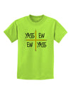 Charlie Charlie Challenge - Funny Childrens T-Shirt-Childrens T-Shirt-TooLoud-Lime-Green-X-Small-Davson Sales