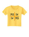 Charlie Charlie Challenge - Funny Toddler T-Shirt-Toddler T-Shirt-TooLoud-Yellow-2T-Davson Sales