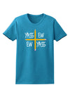 Charlie Charlie Challenge - Funny Womens Dark T-Shirt-TooLoud-Turquoise-X-Small-Davson Sales