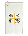 Charlie Charlie Challenge Micro Terry Gromet Golf Towel 16 x 25 inch-Golf Towel-TooLoud-White-Davson Sales