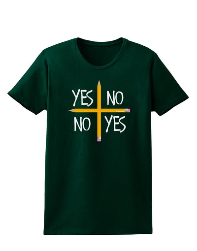 Charlie Charlie Challenge Womens Dark T-Shirt-TooLoud-Forest-Green-Small-Davson Sales