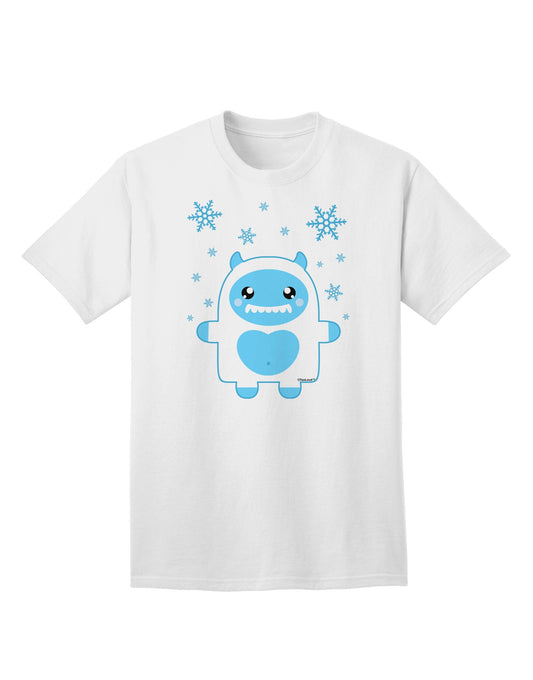 Charming Abominable Snowman Boy Yeti - Festive Adult Christmas T-Shirt Collection-Mens T-shirts-TooLoud-White-Small-Davson Sales