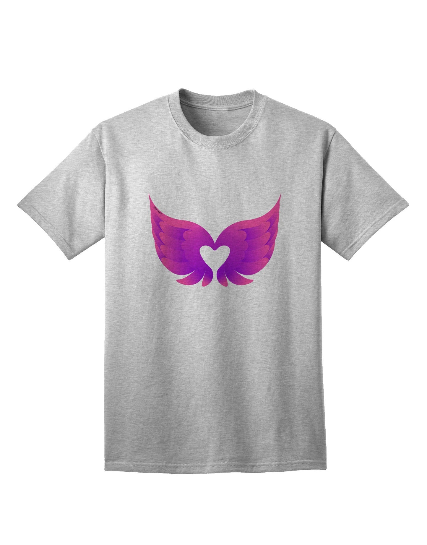 Charming Angel Wings & Heart Design - Adult T-Shirt Collection-Mens T-shirts-TooLoud-AshGray-Small-Davson Sales