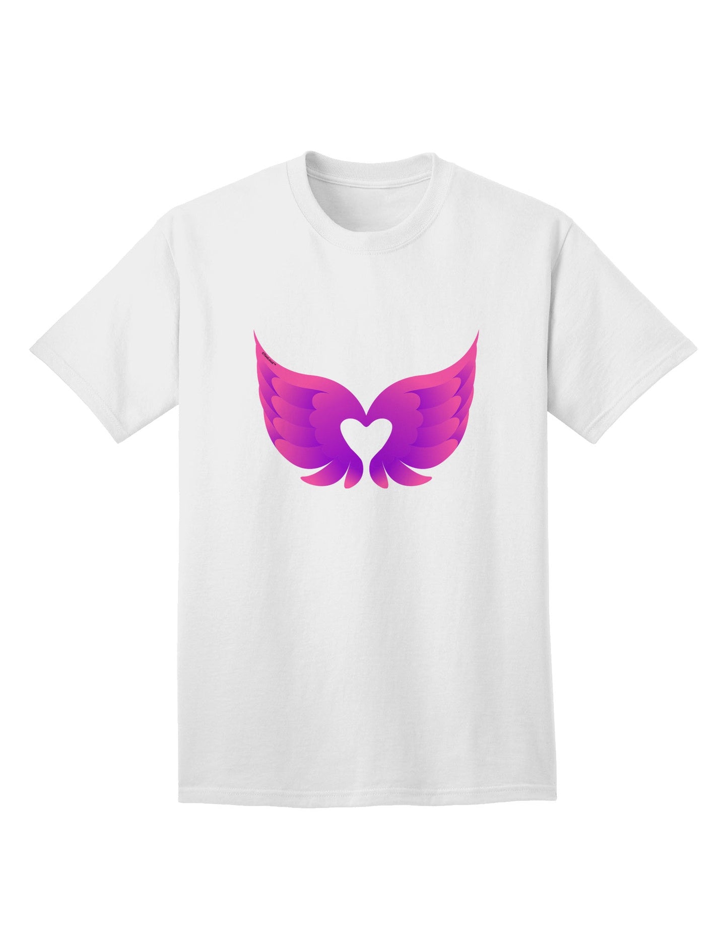 Charming Angel Wings & Heart Design - Adult T-Shirt Collection-Mens T-shirts-TooLoud-White-Small-Davson Sales
