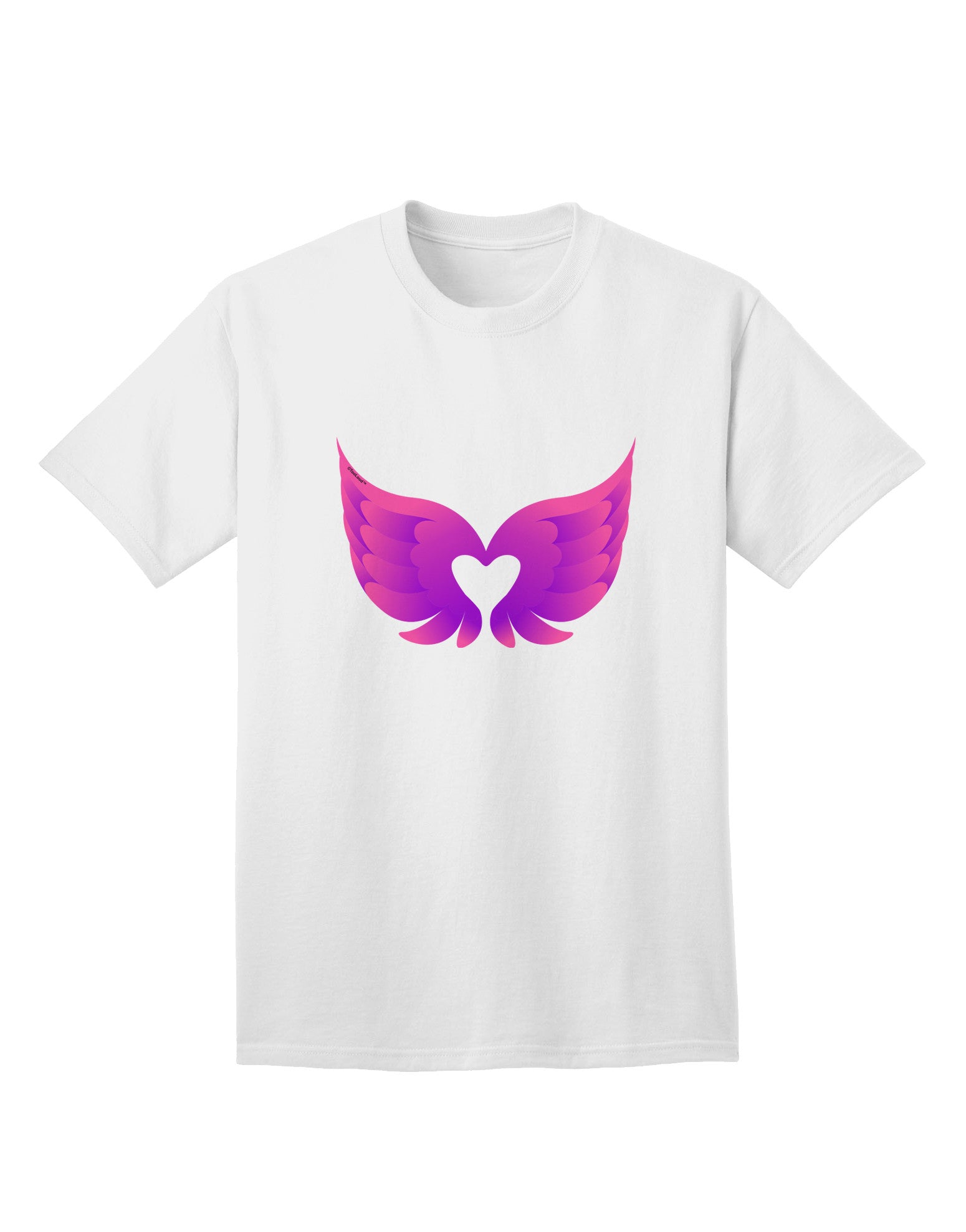 Charming Angel Wings & Heart Design - Adult T-Shirt Collection-Mens T-shirts-TooLoud-White-Small-Davson Sales