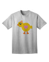 Charming Avian Design - Hand-Drawn Crayon Style Adult T-Shirt by TooLoud-Mens T-shirts-TooLoud-AshGray-Small-Davson Sales