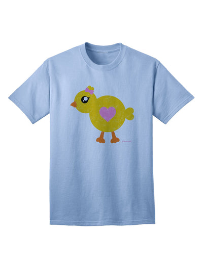 Charming Avian Design - Hand-Drawn Crayon Style Adult T-Shirt by TooLoud-Mens T-shirts-TooLoud-Light-Blue-Small-Davson Sales