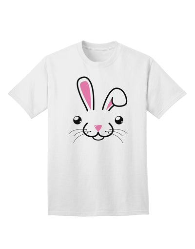 Charming Bunny Face Graphic Adult T-Shirt - A Must-Have for Casual Chic Wardrobe-Mens T-shirts-TooLoud-White-Small-Davson Sales