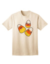 Charming Candy Corn Family Halloween Adult T-Shirt - Perfect for Festive Celebrations-Mens T-shirts-TooLoud-Natural-Small-Davson Sales