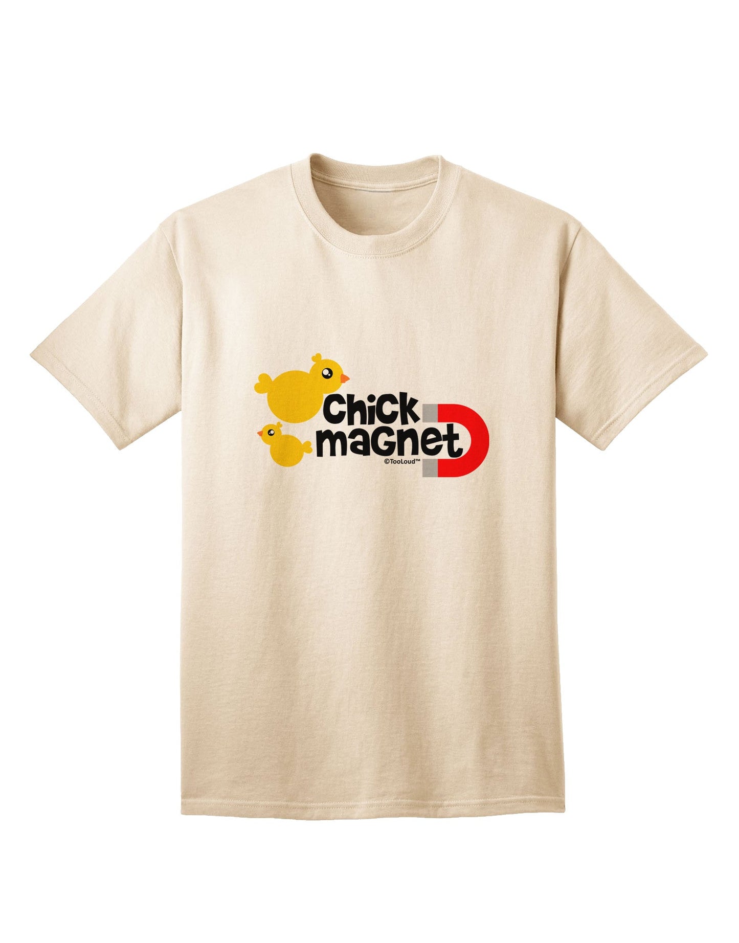 Charming Chick Magnet Design - Premium Adult T-Shirt for the Modern Individual-Mens T-shirts-TooLoud-Natural-Small-Davson Sales