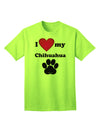 Charming Chihuahua Adult T-Shirt by TooLoud-Mens T-shirts-TooLoud-Neon-Green-Small-Davson Sales