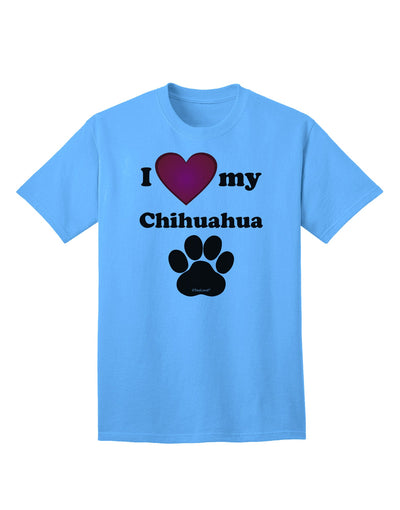 Charming Chihuahua Adult T-Shirt by TooLoud-Mens T-shirts-TooLoud-Aquatic-Blue-Small-Davson Sales