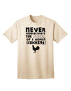 Charming Countryside: A Woman With Chickens - Adult T-Shirt Collection-Mens T-shirts-TooLoud-Natural-Small-Davson Sales