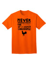 Charming Countryside: A Woman With Chickens - Adult T-Shirt Collection-Mens T-shirts-TooLoud-Orange-Small-Davson Sales