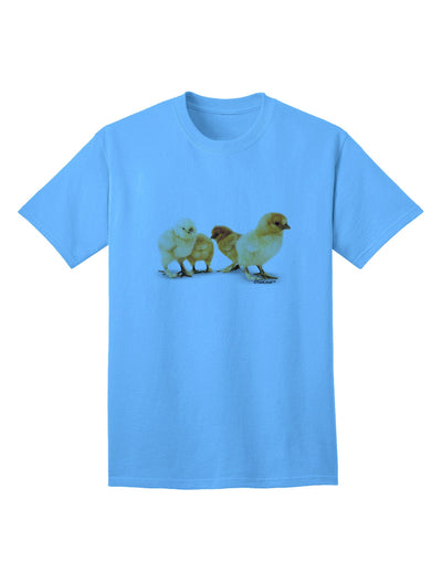 Charming 'Cute Chicks' Adult T-Shirt Collection-Mens T-shirts-TooLoud-Aquatic-Blue-Small-Davson Sales