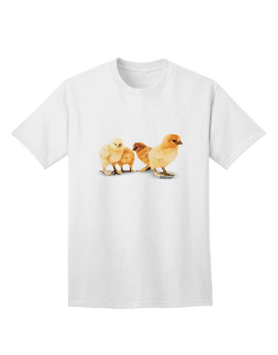 Charming 'Cute Chicks' Adult T-Shirt Collection-Mens T-shirts-TooLoud-White-Small-Davson Sales