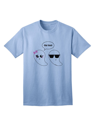 Charming Ghost Duo 'My Boo' - Adult Halloween T-Shirt Collection-Mens T-shirts-TooLoud-Light-Blue-Small-Davson Sales