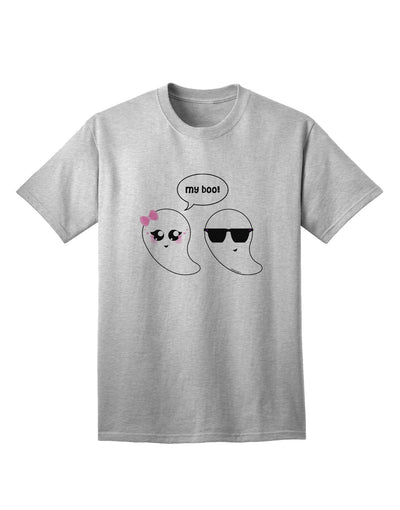 Charming Ghost Duo 'My Boo' - Adult Halloween T-Shirt Collection-Mens T-shirts-TooLoud-AshGray-Small-Davson Sales