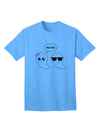 Charming Ghost Duo 'My Boo' - Adult Halloween T-Shirt Collection-Mens T-shirts-TooLoud-Aquatic-Blue-Small-Davson Sales