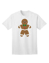 Charming Gingerbread Man Christmas Adult T-Shirt - A Festive Ecommerce Exclusive-Mens T-shirts-TooLoud-White-Small-Davson Sales