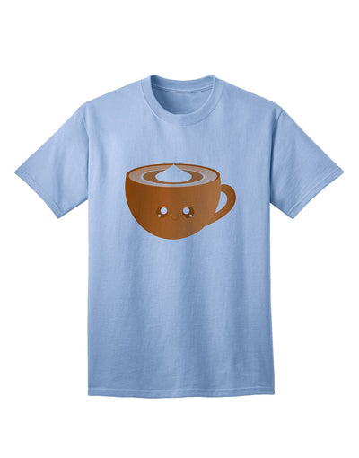 Charming Holiday Collection: Pumpkin Spice Latte Adult T-Shirt - A Cute Festive Essential-Mens T-shirts-TooLoud-Light-Blue-Small-Davson Sales