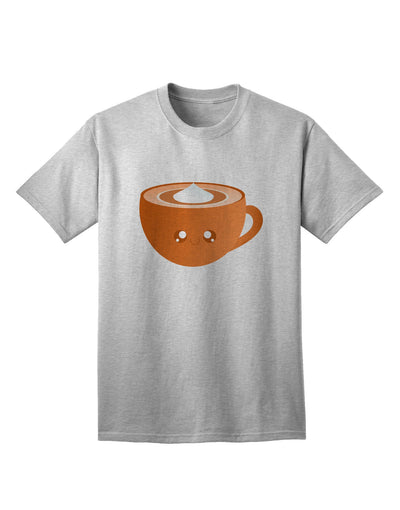 Charming Holiday Collection: Pumpkin Spice Latte Adult T-Shirt - A Cute Festive Essential-Mens T-shirts-TooLoud-AshGray-Small-Davson Sales