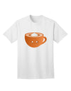 Charming Holiday Collection: Pumpkin Spice Latte Adult T-Shirt - A Cute Festive Essential-Mens T-shirts-TooLoud-White-Small-Davson Sales