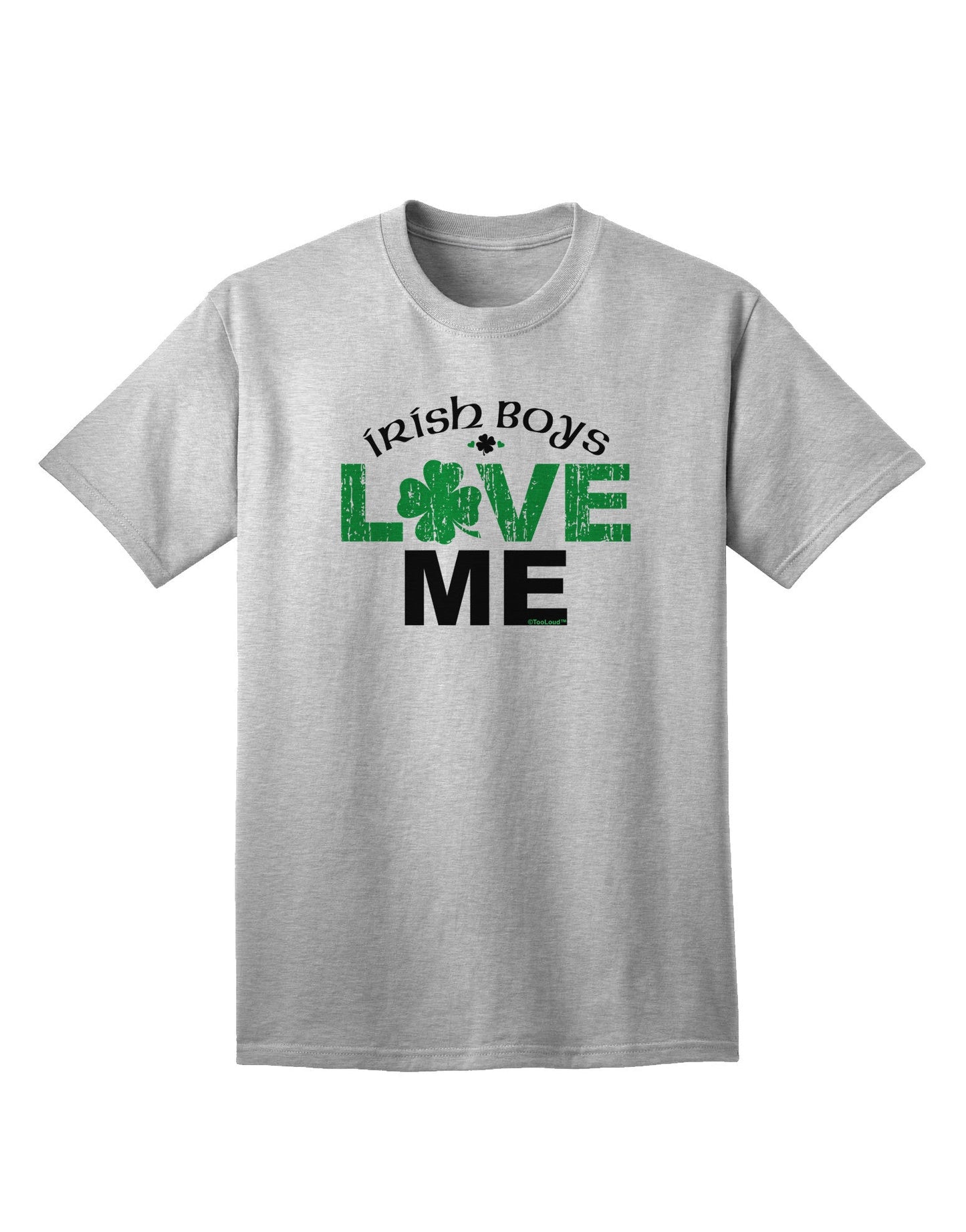 Charming Irish Boys Love Me - Premium Adult T-Shirt Collection-Mens T-shirts-TooLoud-AshGray-Small-Davson Sales