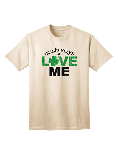 Charming Irish Boys Love Me - Premium Adult T-Shirt Collection-Mens T-shirts-TooLoud-Natural-Small-Davson Sales