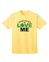 Charming Irish Boys Love Me - Premium Adult T-Shirt Collection-Mens T-shirts-TooLoud-Yellow-Small-Davson Sales