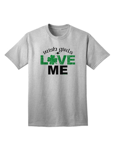 Charming Irish Girls Love Me - Premium Adult T-Shirt Collection-Mens T-shirts-TooLoud-AshGray-Small-Davson Sales