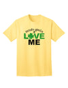 Charming Irish Girls Love Me - Premium Adult T-Shirt Collection-Mens T-shirts-TooLoud-Yellow-Small-Davson Sales