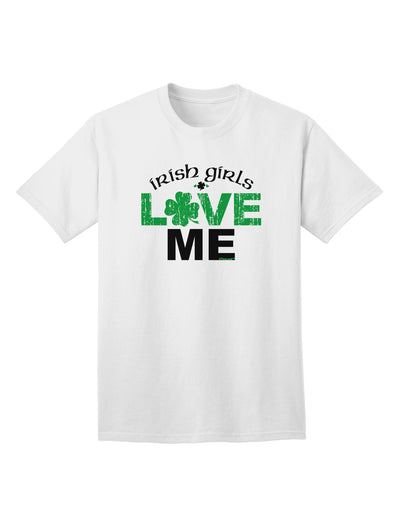 Charming Irish Girls Love Me - Premium Adult T-Shirt Collection-Mens T-shirts-TooLoud-White-Small-Davson Sales