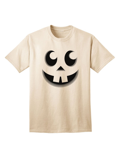 Charming Jack O Lantern Pumpkin Face - Premium Adult T-Shirt for Casual Wear-Mens T-shirts-TooLoud-Natural-Small-Davson Sales