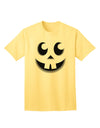 Charming Jack O Lantern Pumpkin Face - Premium Adult T-Shirt for Casual Wear-Mens T-shirts-TooLoud-Yellow-Small-Davson Sales