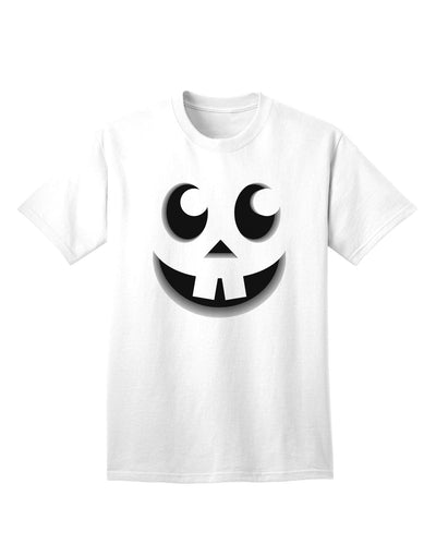 Charming Jack O Lantern Pumpkin Face - Premium Adult T-Shirt for Casual Wear-Mens T-shirts-TooLoud-White-Small-Davson Sales