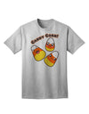 Charming Kawaii Candy Corn - Adult Halloween T-Shirt for the Fashion-Conscious-Mens T-shirts-TooLoud-AshGray-Small-Davson Sales