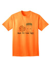 Charming Milk and Cookie - Perfectly Paired Adult T-Shirt by TooLoud-Mens T-shirts-TooLoud-Neon-Orange-Small-Davson Sales