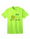 Charming Milk and Cookie - Perfectly Paired Adult T-Shirt by TooLoud-Mens T-shirts-TooLoud-Neon-Green-Small-Davson Sales