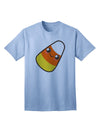 Charming 'Mother Candy Corn Family' Halloween Adult T-Shirt - Perfect for Festive Celebrations-Mens T-shirts-TooLoud-Light-Blue-Small-Davson Sales