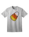 Charming 'Mother Candy Corn Family' Halloween Adult T-Shirt - Perfect for Festive Celebrations-Mens T-shirts-TooLoud-AshGray-Small-Davson Sales