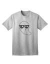 Charming Nerd Ghost - Adult Halloween T-Shirt Collection-Mens T-shirts-TooLoud-AshGray-Small-Davson Sales