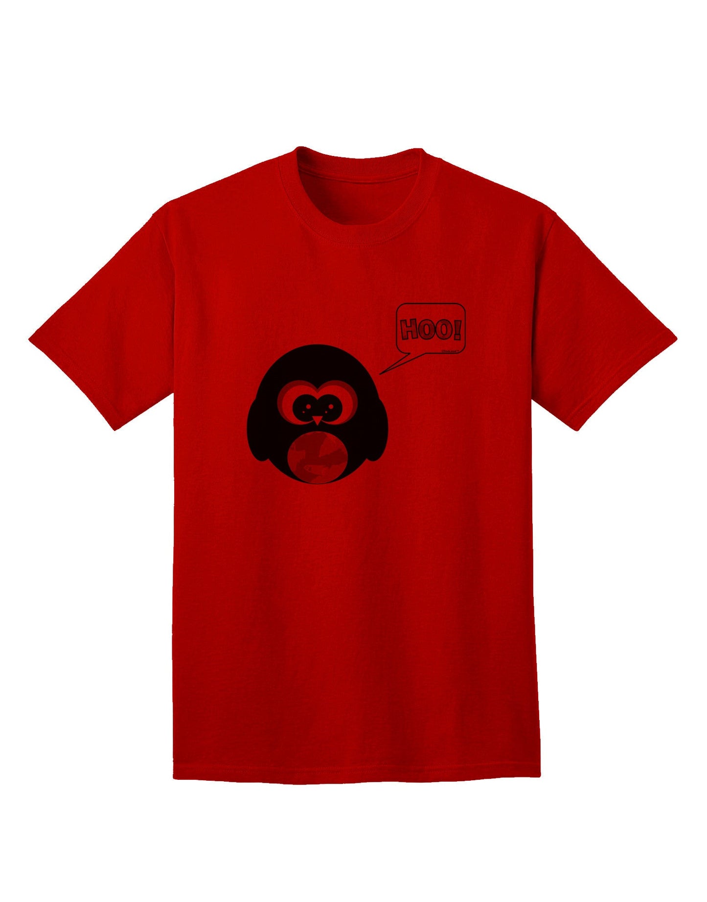 Charming Owl Halloween Hoo - Premium Adult T-Shirt Collection-Mens T-shirts-TooLoud-Red-Small-Davson Sales