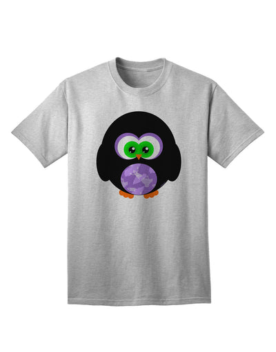 Charming Owl-Themed Adult T-Shirt for Halloween Celebrations-Mens T-shirts-TooLoud-AshGray-Small-Davson Sales