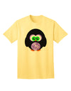 Charming Owl-Themed Adult T-Shirt for Halloween Celebrations-Mens T-shirts-TooLoud-Yellow-Small-Davson Sales