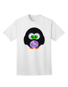 Charming Owl-Themed Adult T-Shirt for Halloween Celebrations-Mens T-shirts-TooLoud-White-Small-Davson Sales